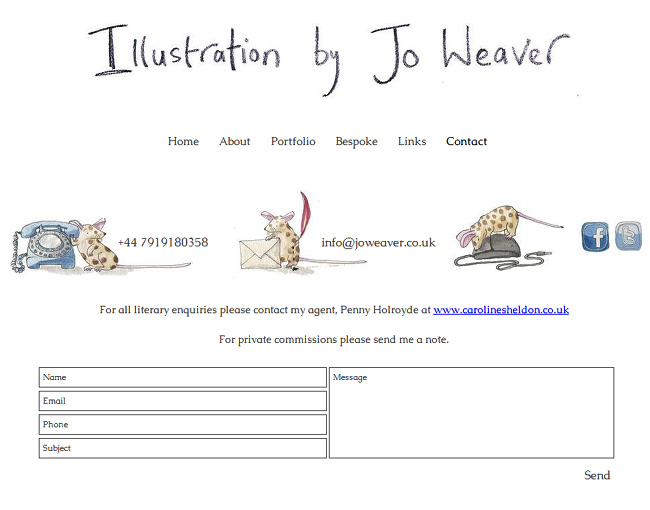 Jo Weaver Illustration >> Jo Weaver Illustration >>