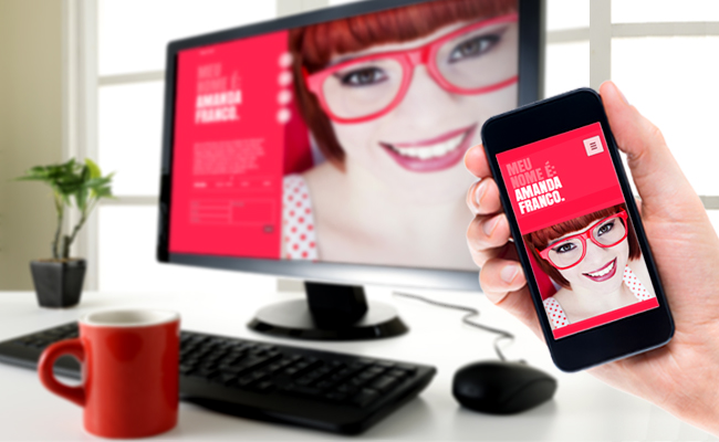 Sites Wix são otimizados para mobile Sites Wix são otimizados para mobile