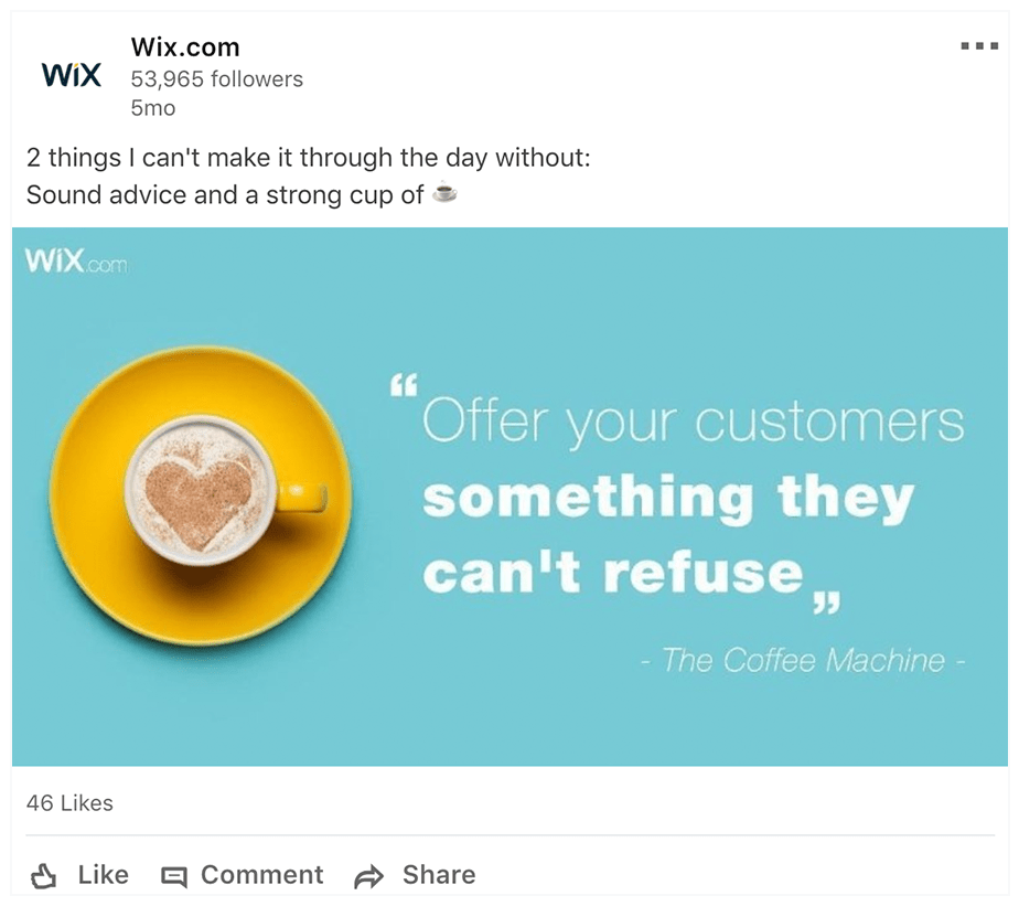 Exemplo de Post pro LinkedIn Exemplo de Post pro LinkedIn